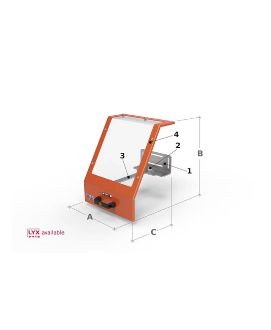 Riparo per il Carrello del Tornio Parallelo Riparo per il Carrello del Tornio Parallelo
